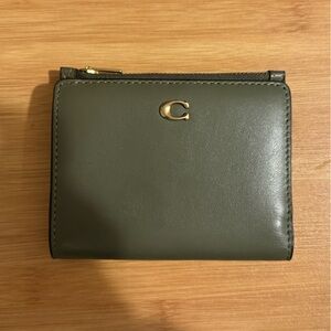 Coach Bifold Snap Wallet - Army Green